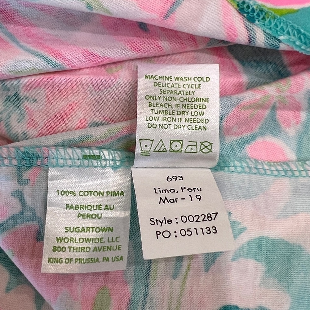 Lilly Pulitzer Margot Halter Swing Dress Hot on the Scene Print XL - Picture 7 of 9